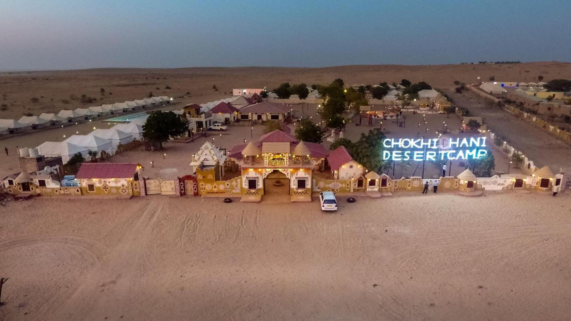 Chokhi Dhani Desert Camp Sam Bagian luar foto